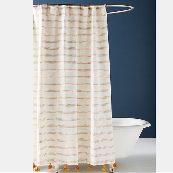 Anthropologie Bath Rio Shower Curtain Poshmark